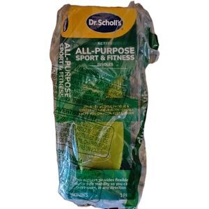 Dr. Scholls All Purpose Sports & Fitness Insoles Women's Size 6 To 10